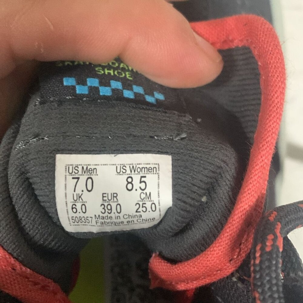 VANS The Lizzie Shoe Canvas Suede Sneakers Gray Multi Women's Skate VN0A4BX1BGG - Picture 10 of 11